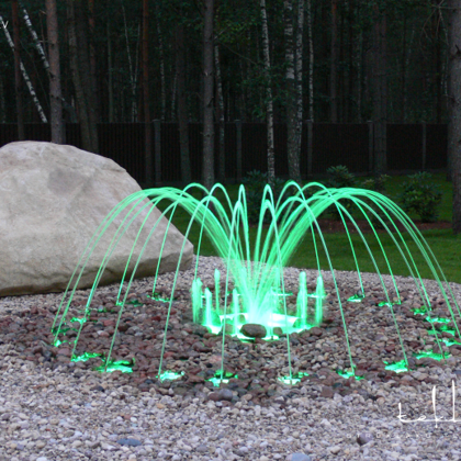 Strūklaka privātmājā Carnikavā / 2010. gads