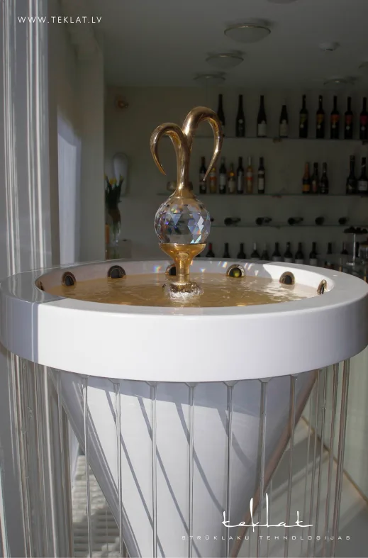 Strūklaka skaistumkopšanas salonā „Bellefontaine” Rīgā / 2008. gads